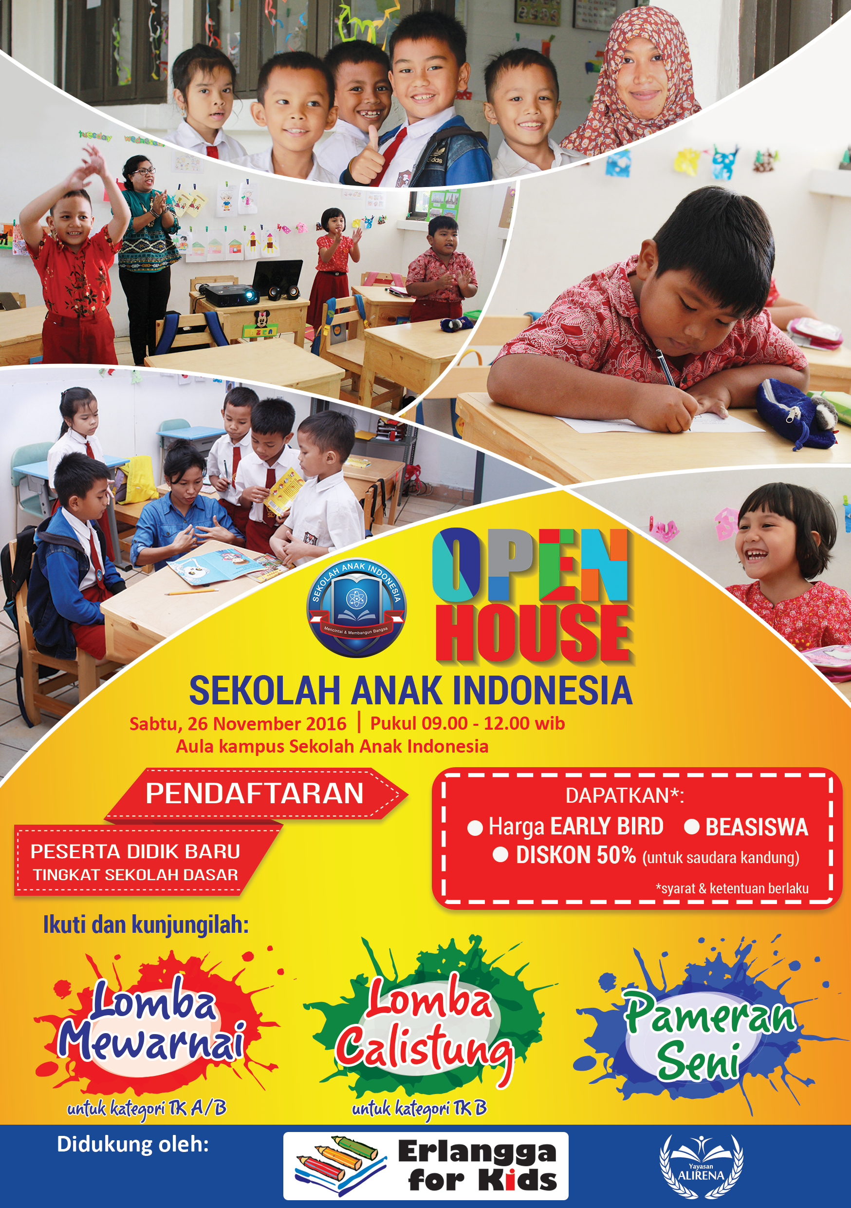 open house Sekolah Anak Indonesia