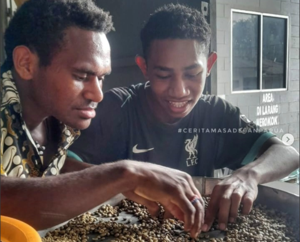 SMA Anak Indonesia Magang di Kopi Dingiso